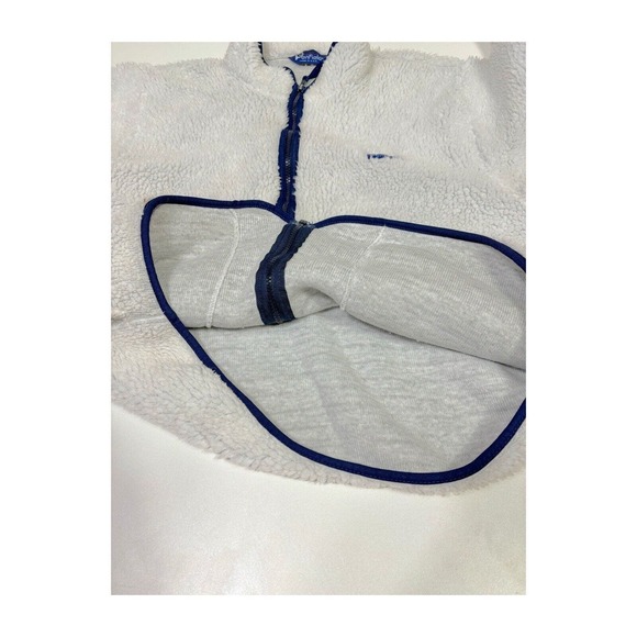 Vintage 90s Penfield Medium Deep Pile Sherpa Fleece Jacket USA Flaw - Picture 7 of 9